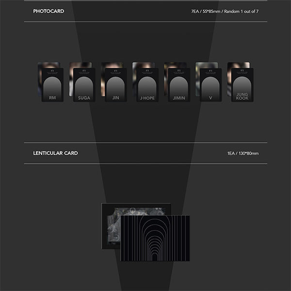 BTS Map of the Soul ON:E Concept Photobook - Route Version (With j-hope Photocard)