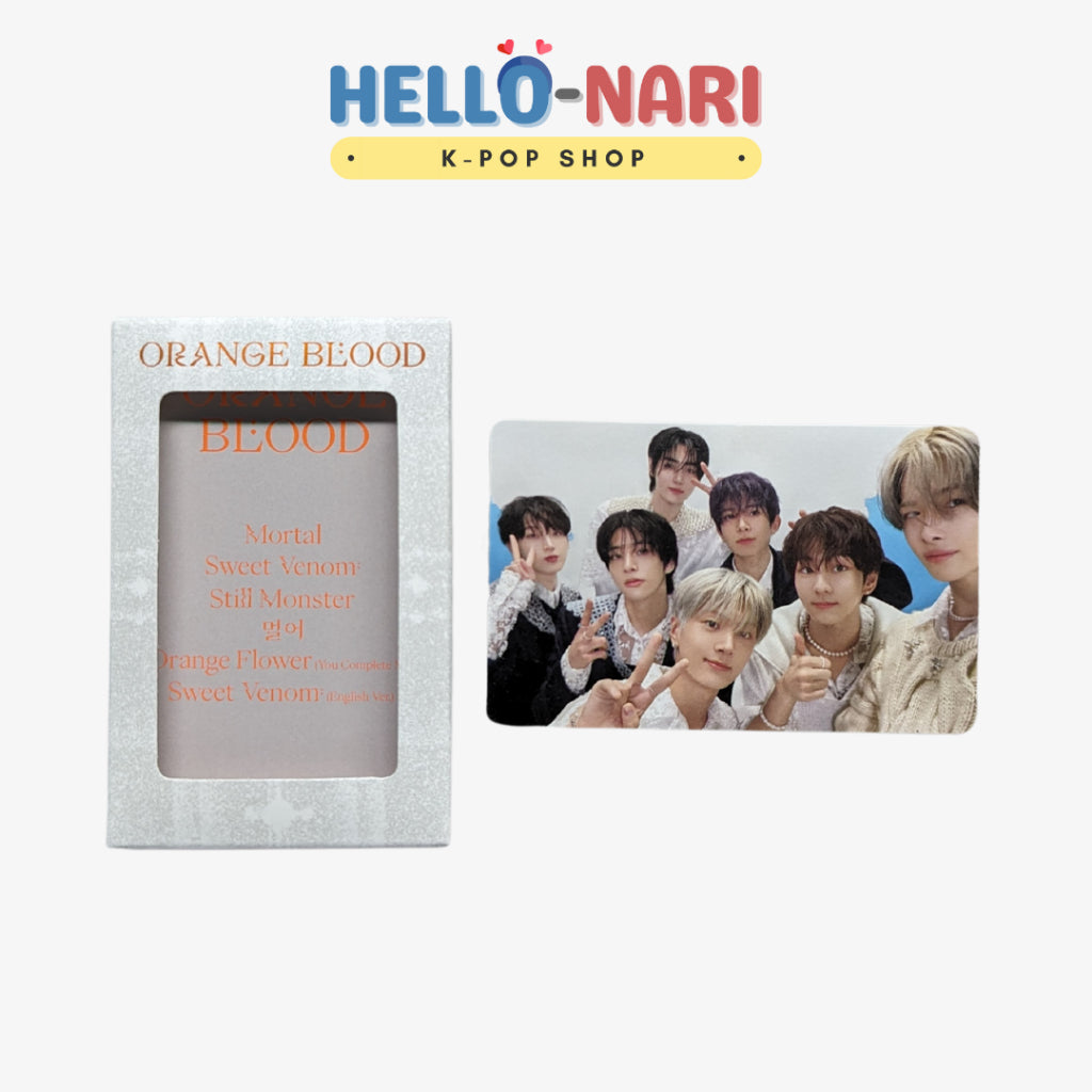 ENHYPEN Orange Blood WeVerse Albums Version (No Photocards)