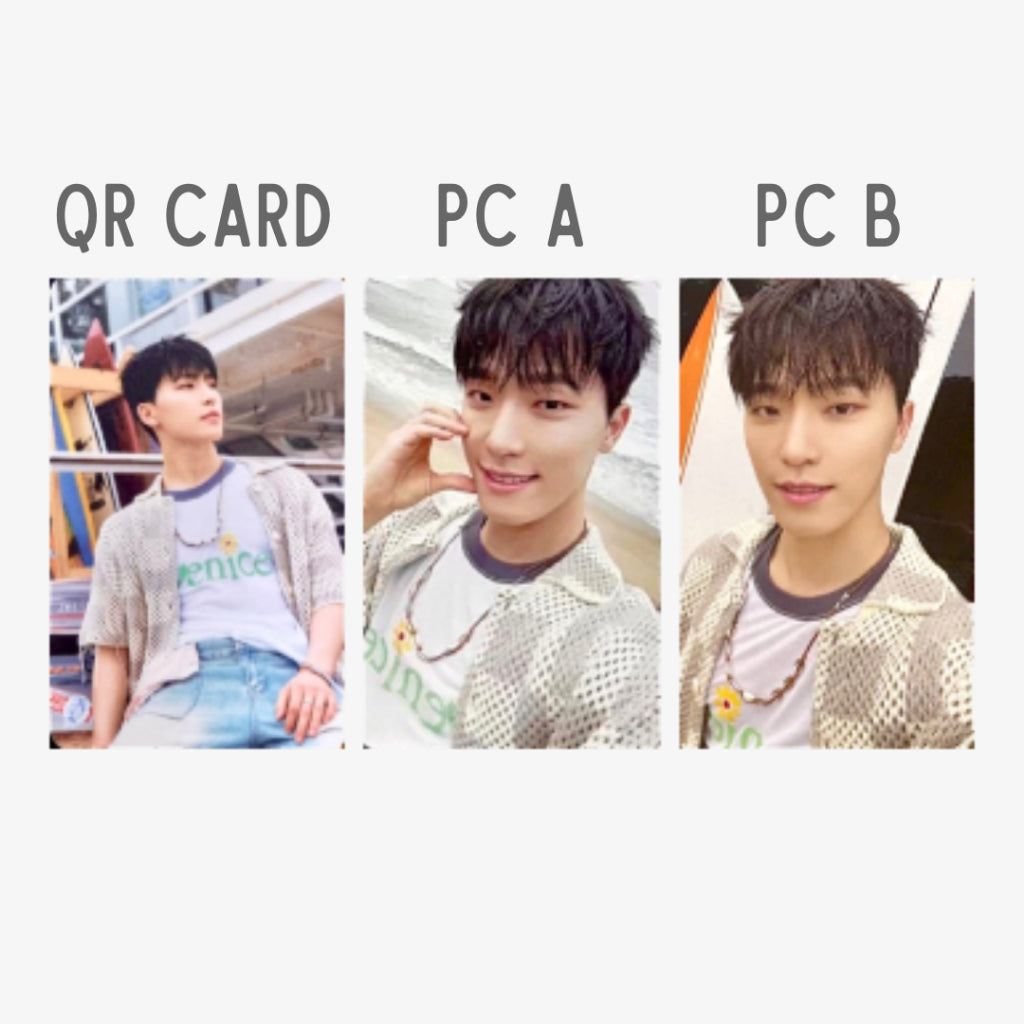 SEVENTEEN SPILL THE FEELS WeVerse Albums Version - QR Card and Photocards (Tingi)