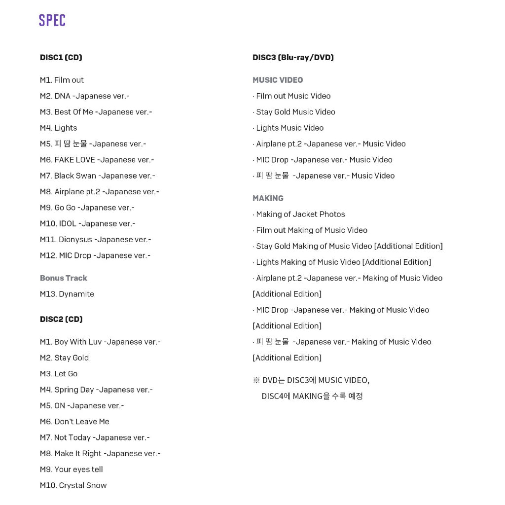 BTS, THE BEST Set B (Limited Edition B + Limited Edition C + Regular Edition)