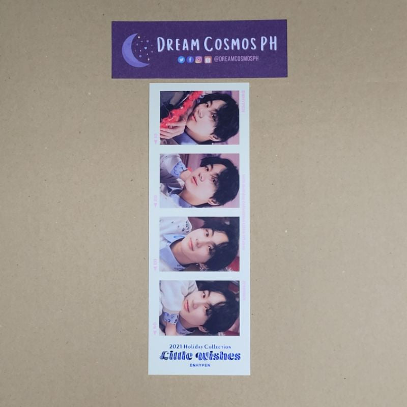 ENHYPEN Official Little Wishes 4-Cut Photo