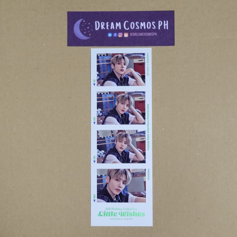 TOMORROW X TOGETHER TXT Official Little Wishes 4-Cut Photo