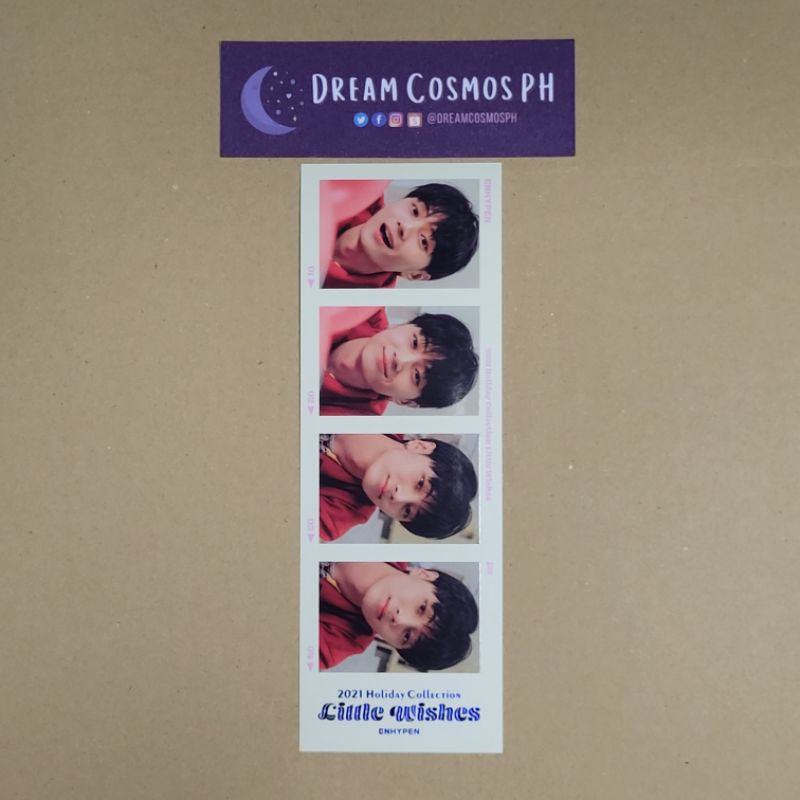 ENHYPEN Official Little Wishes 4-Cut Photo