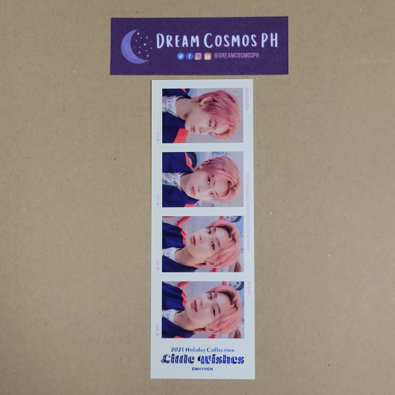 ENHYPEN Official Little Wishes 4-Cut Photo