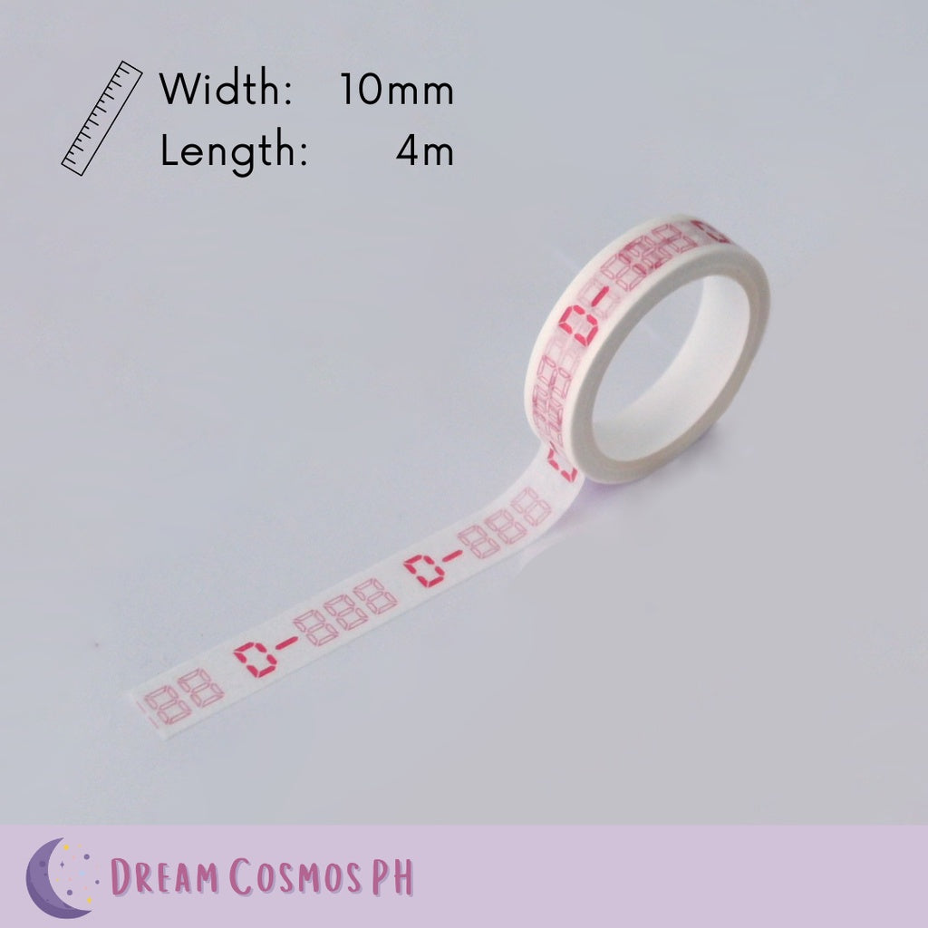 Washi Tape / Decorative Masking Tape (4 meters)