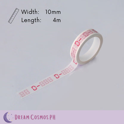 Washi Tape / Decorative Masking Tape (4 meters)