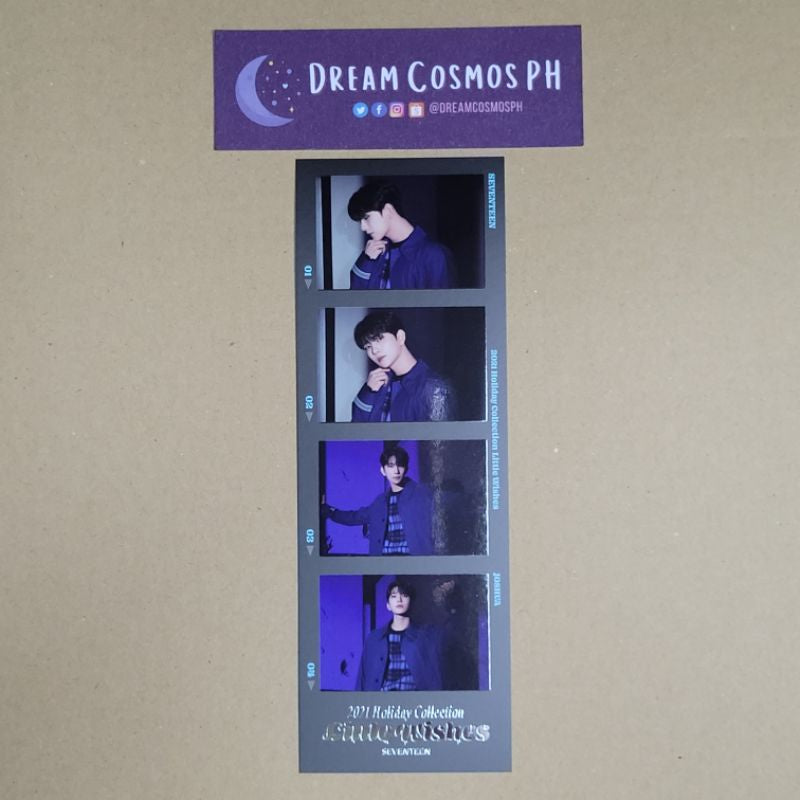 SEVENTEEN Official Little Wishes 4-Cut Photo