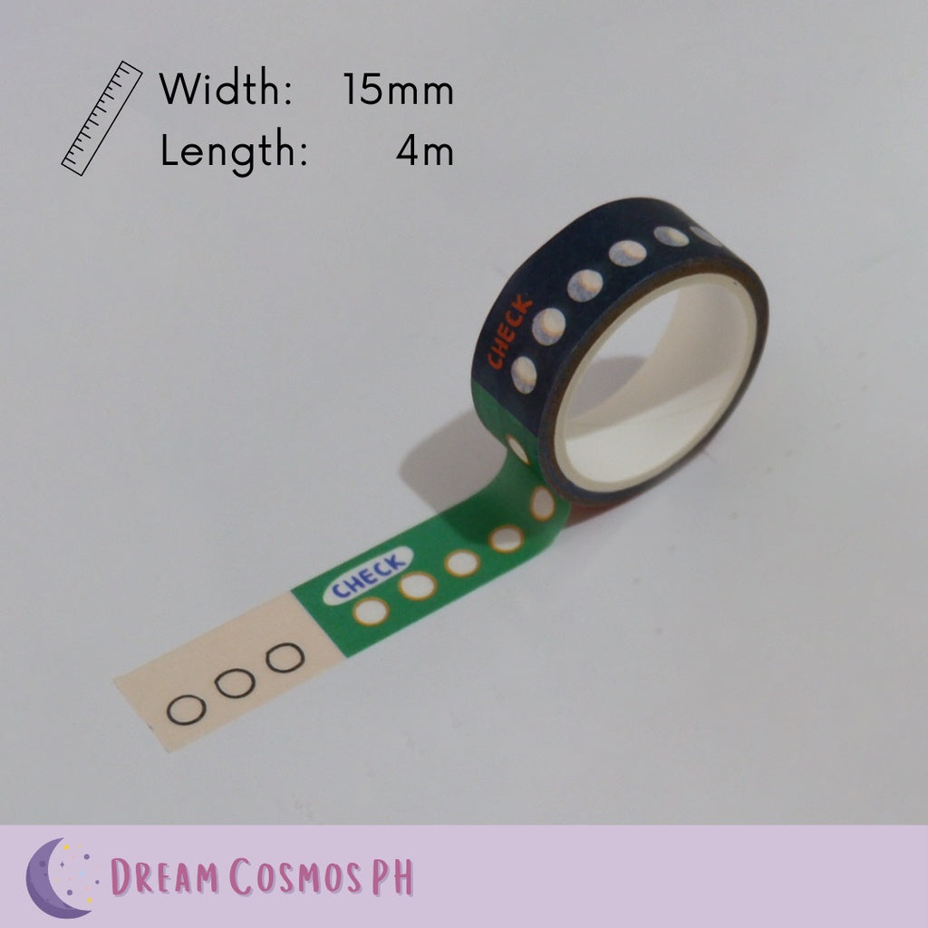 Washi Tape / Decorative Masking Tape (4 meters)