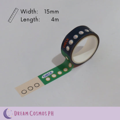 Washi Tape / Decorative Masking Tape (4 meters)