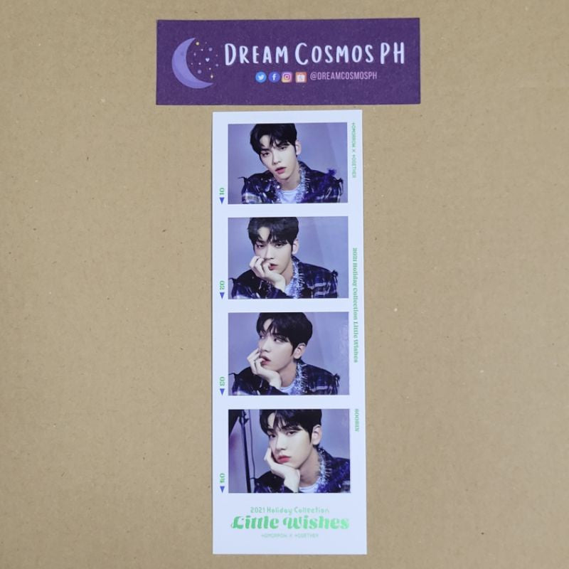TOMORROW X TOGETHER TXT Official Little Wishes 4-Cut Photo