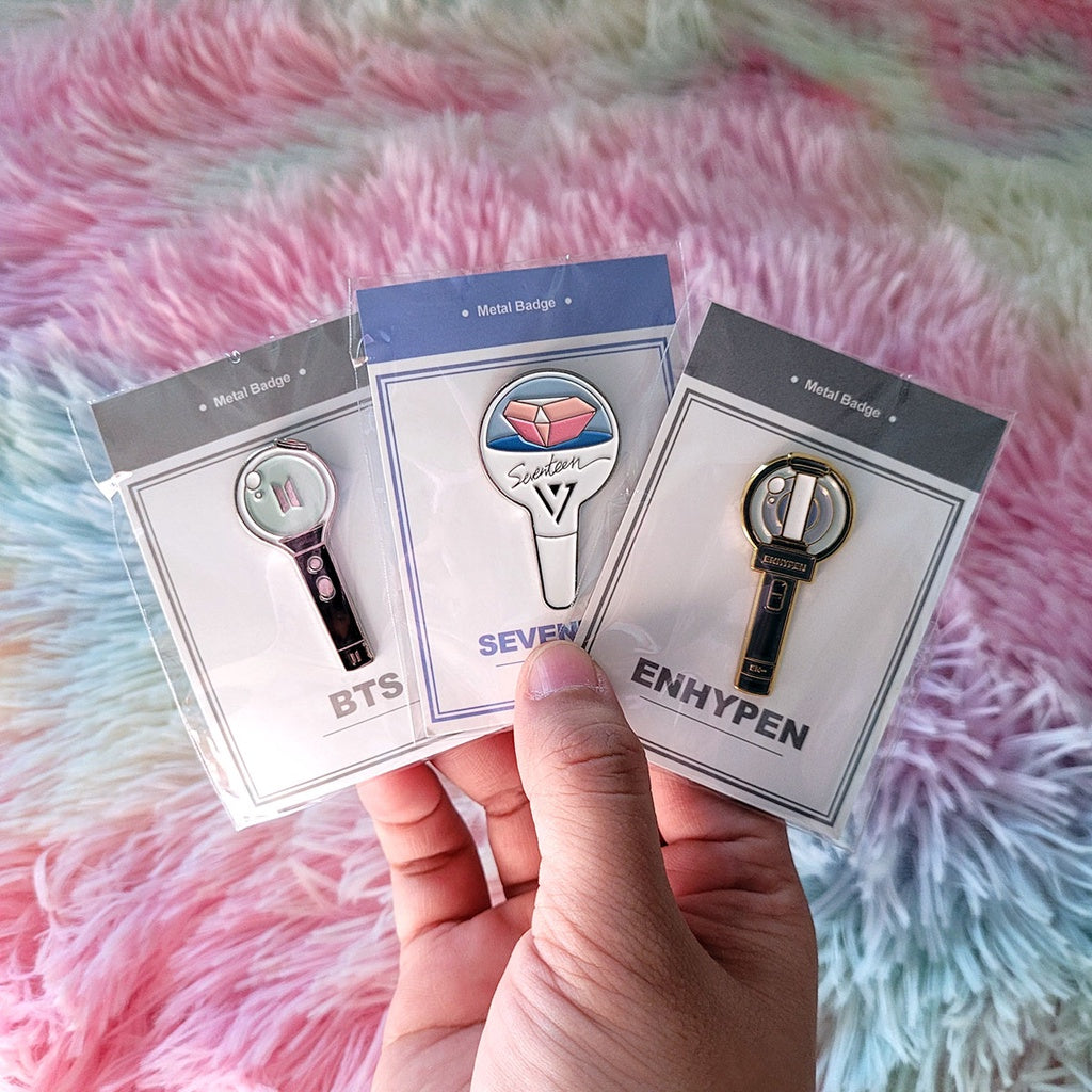 [UNOFFICIAL] K-pop Metal Brooch / Badge / Pin (BTS, SEVENTEEN, TXT, ENHYPEN, NCT, TWICE)