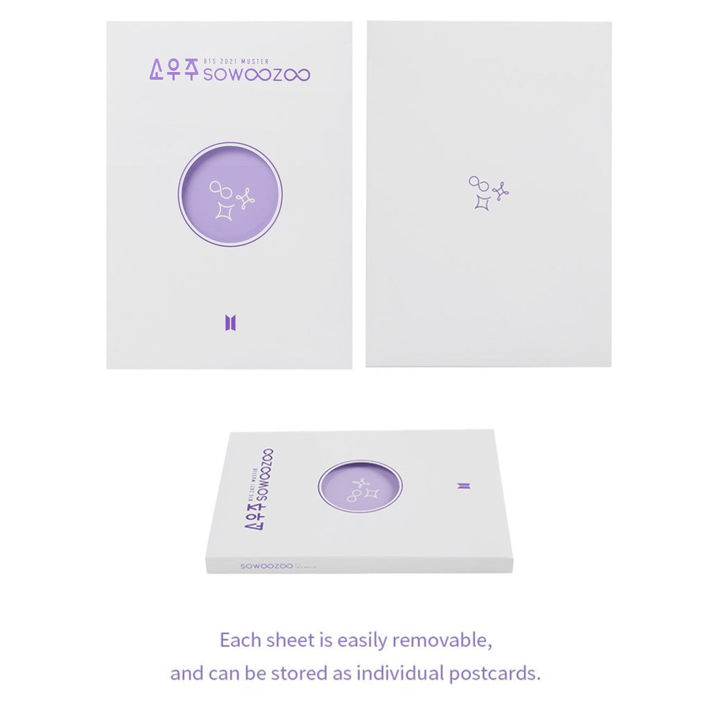 BTS SOWOOZOO Postcard Book