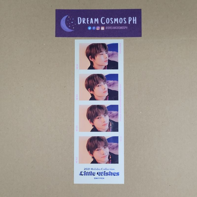 ENHYPEN Official Little Wishes 4-Cut Photo