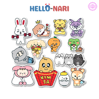 [FANMADE] SEVENTEEN MINITEEN Inspired Stickers | Matte | Vinyl Sticker | Waterproof | Die Cut | Easy Peel