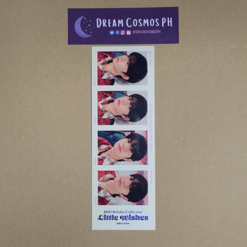 ENHYPEN Official Little Wishes 4-Cut Photo