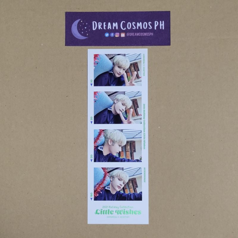 TOMORROW X TOGETHER TXT Official Little Wishes 4-Cut Photo