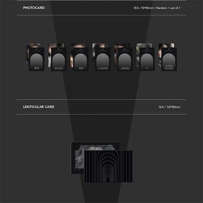 BTS Map of the Soul ON:E Concept Photobook - Route Version (With j-hope Photocard)
