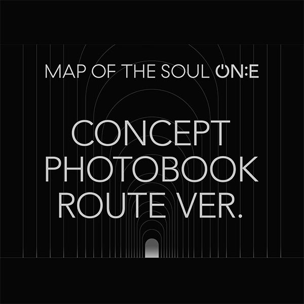 BTS Map of the Soul ON:E Concept Photobook - Route Version (With j-hope Photocard)
