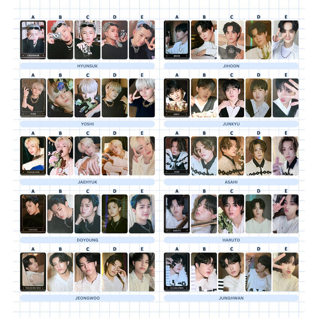 TREASURE Night Garden Trading Photo Card (Type 1)