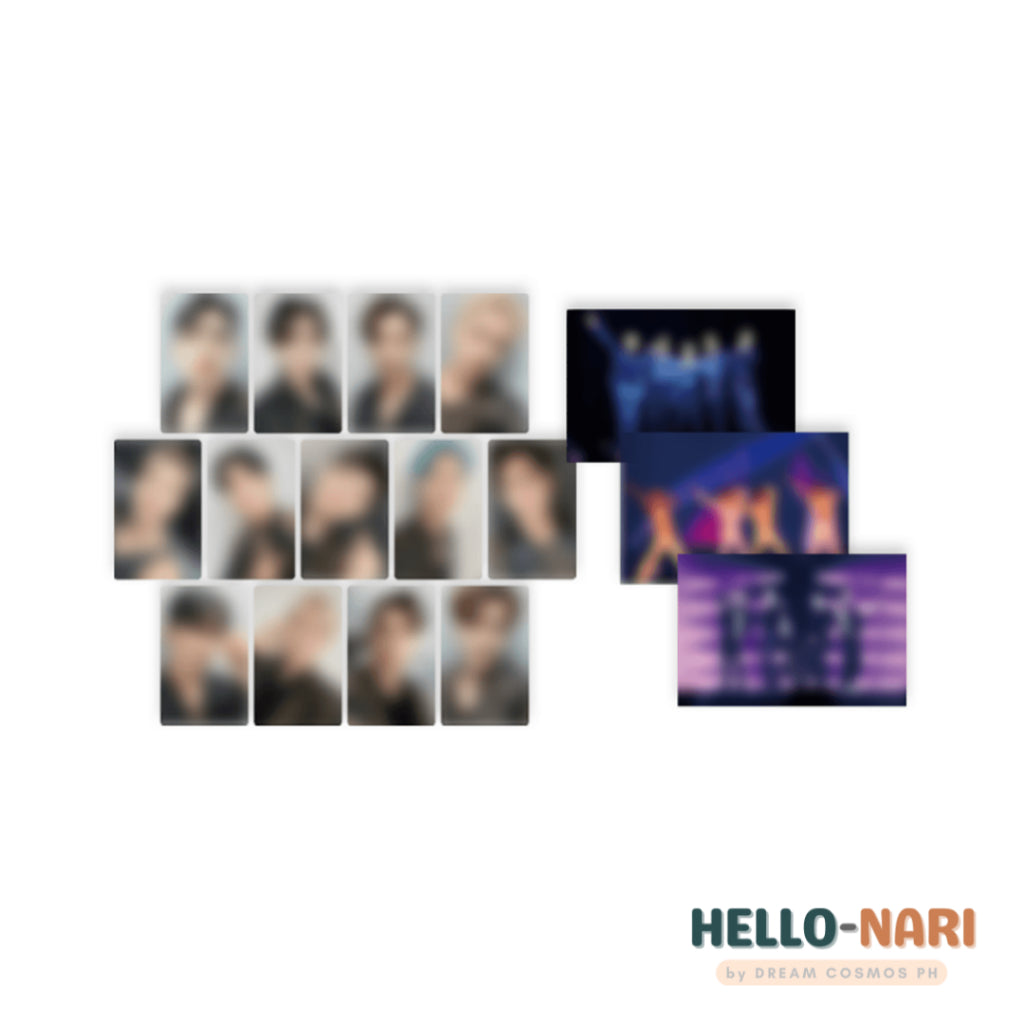 SEVENTEEN TOUR-ING VOD: World Tour Be The Sun Official Photocards and Postcards