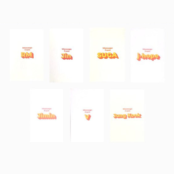 BTS Butter Official Album Photocards, WeVerse Shop POB, and Soundwave Lucky Draw_