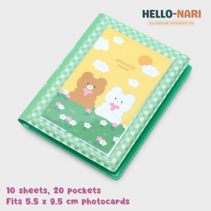 Photo Card Binder Mini Album Collect Book - Peaceful Mind