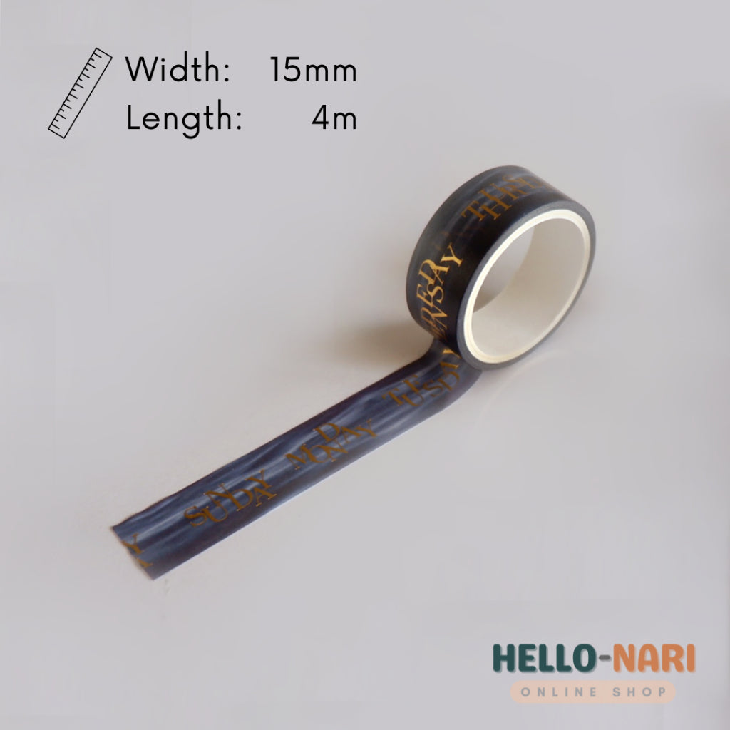 Washi Tape / Decorative Masking Tape (4 meters)