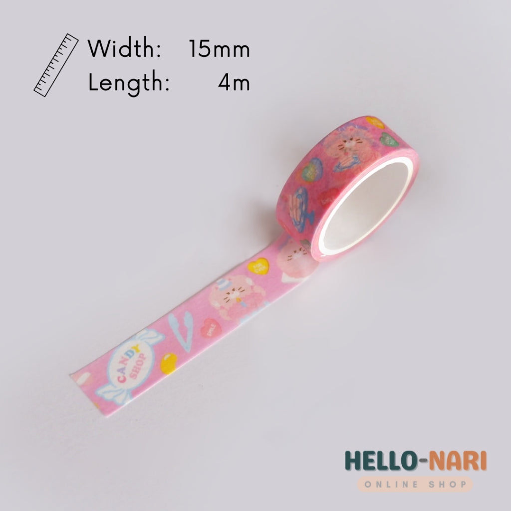 Washi Tape / Decorative Masking Tape (4 meters)