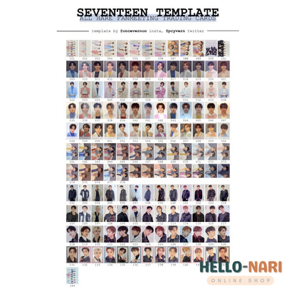 SEVENTEEN Japan 2021 Fanmeeting Hare Official Photo Cards