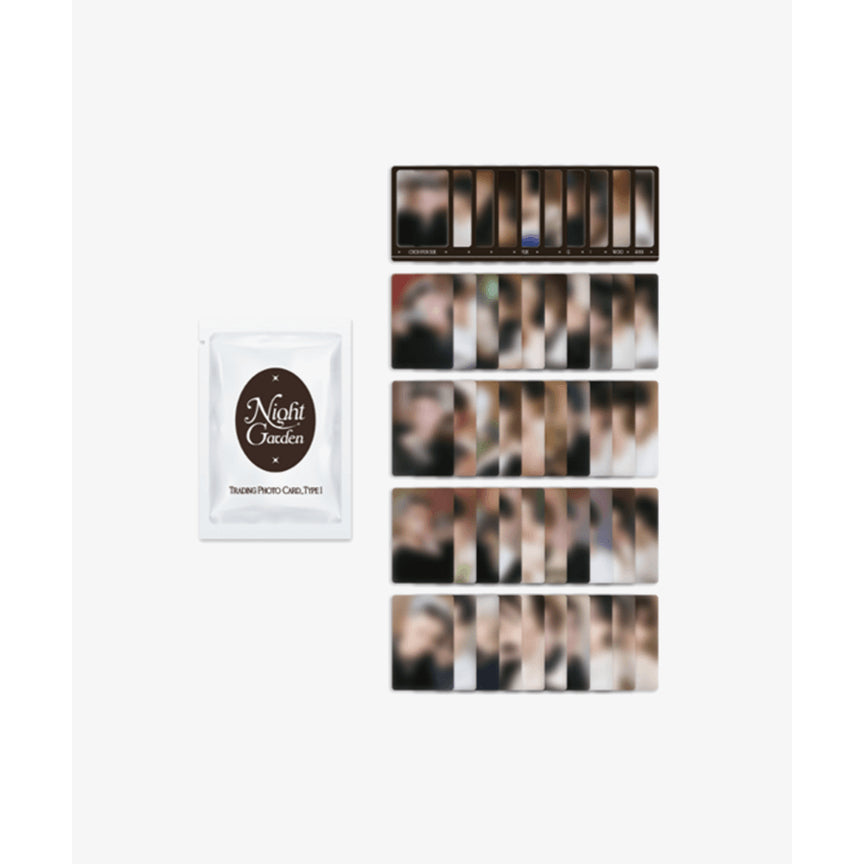 TREASURE Night Garden Trading Photo Card (Type 1)