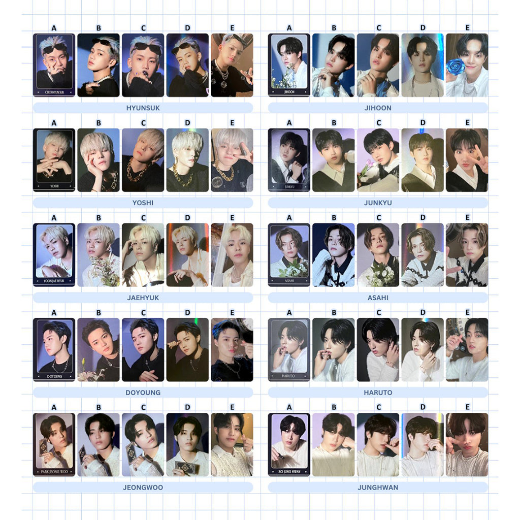 TREASURE Night Garden Trading Photo Card (Type 2)