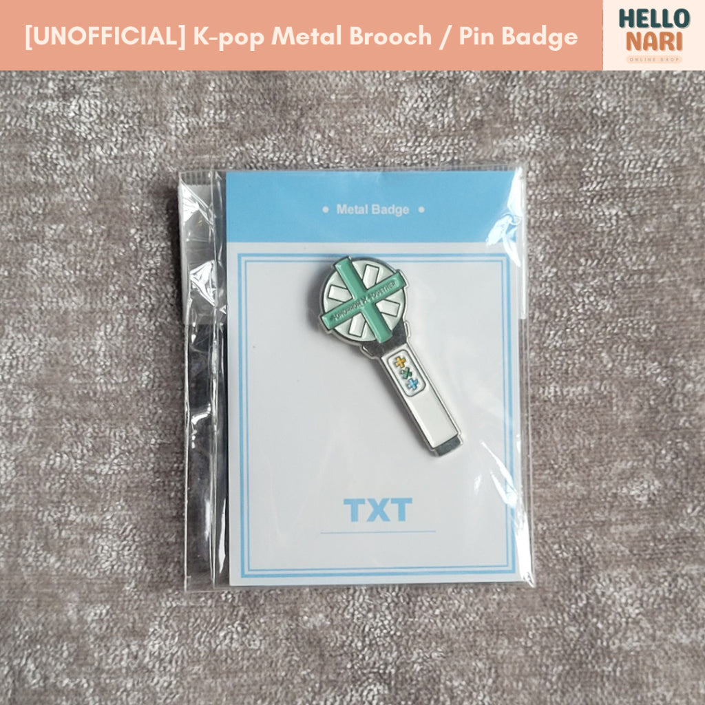 [UNOFFICIAL] K-pop Metal Brooch / Badge / Pin (BTS, SEVENTEEN, TXT, ENHYPEN, NCT, TWICE)
