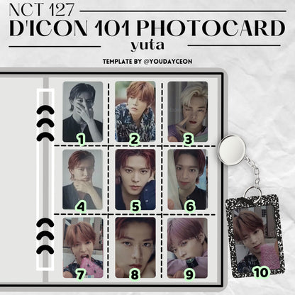 NCT127 DICON 101 Photocard Custom Book