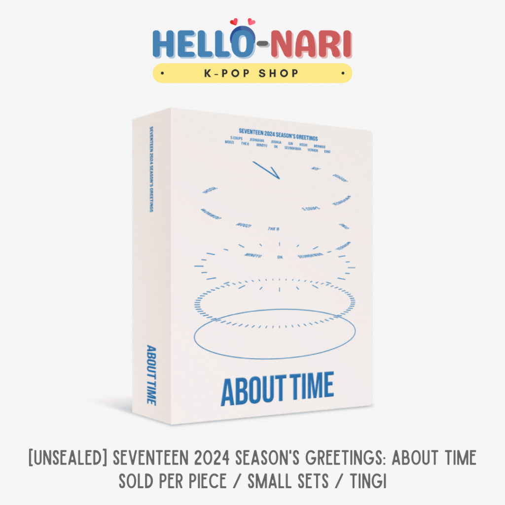 SEVENTEEN 2024 Season's Greetings: ABOUT TIME