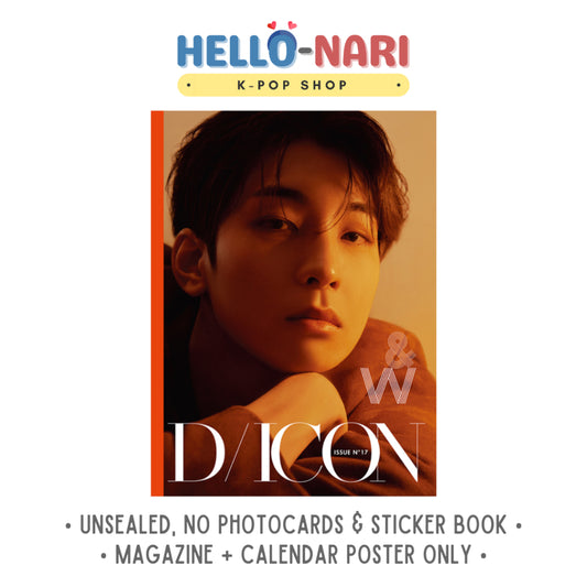 DICON ISSUE No17 JEONGHAN, WONWOO : Just, Two of us! (WONWOO Type A) (No Photocards)
