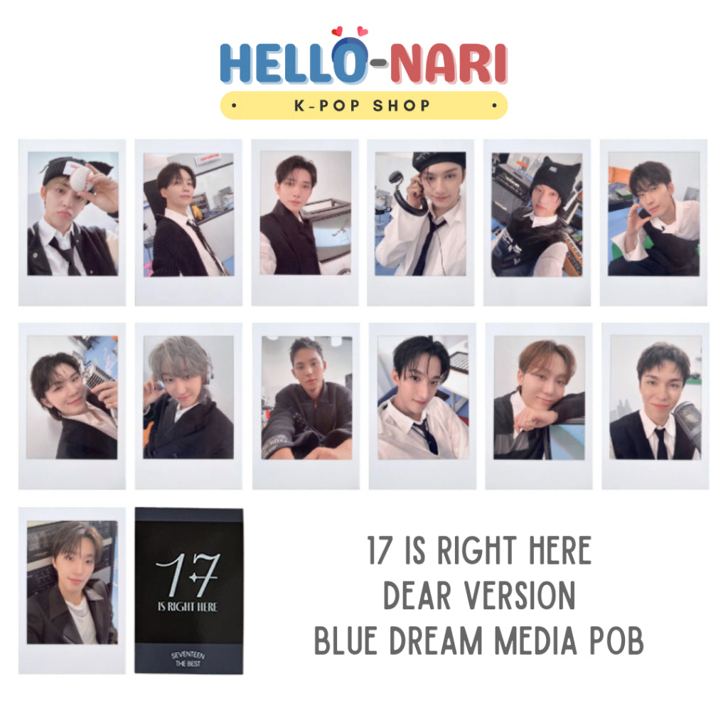 SEVENTEEN 17 IS RIGHT HERE Dear Version - Blue Dream Media POB