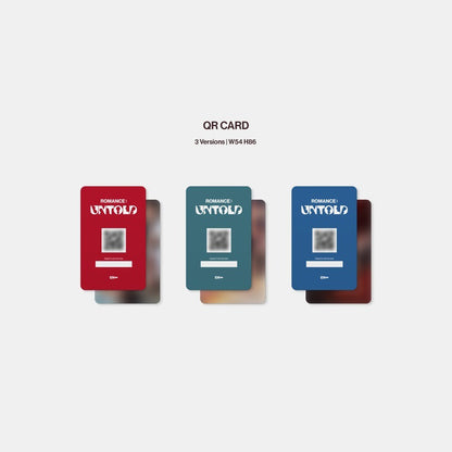 [UNSEALED] ENHYPEN Romance: Untold WeVerse Albums Version (QR, Track Card, Outbox)