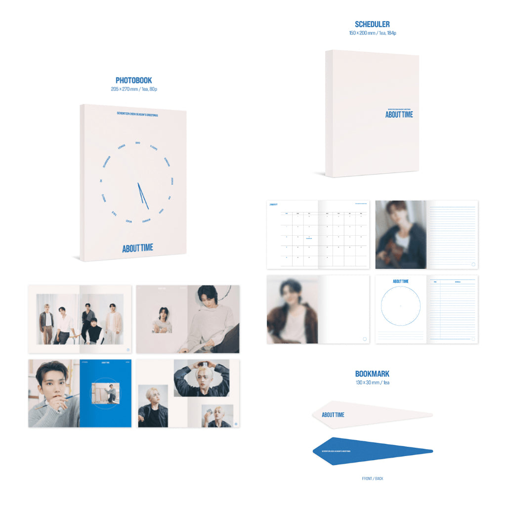 SEVENTEEN 2024 Season's Greetings: ABOUT TIME
