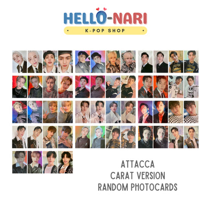 SEVENTEEN Attacca Carat Version Official Album Photocards