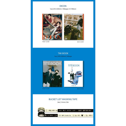 DICON ISSUE No17 JEONGHAN, WONWOO : Just, Two of us! (Unit Type) (No Photocards)