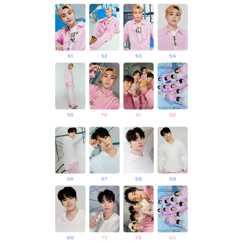 SEVENTEEN 2023 CARAT LAND Official Trading Cards