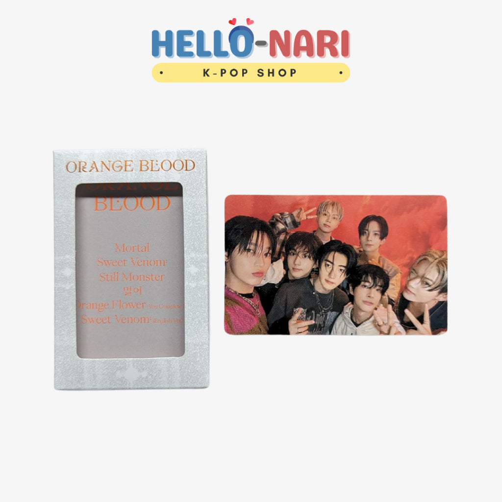 ENHYPEN Orange Blood WeVerse Albums Version (No Photocards)