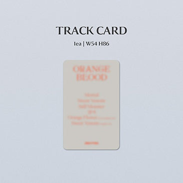 ENHYPEN Orange Blood WeVerse Albums Version (No Photocards)