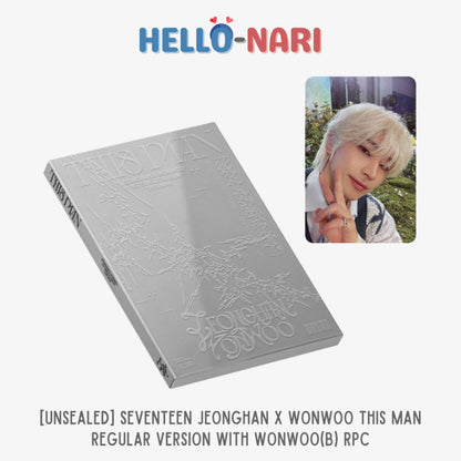 SEVENTEEN JEONGHAN X WONWOO THIS MAN Standard Version