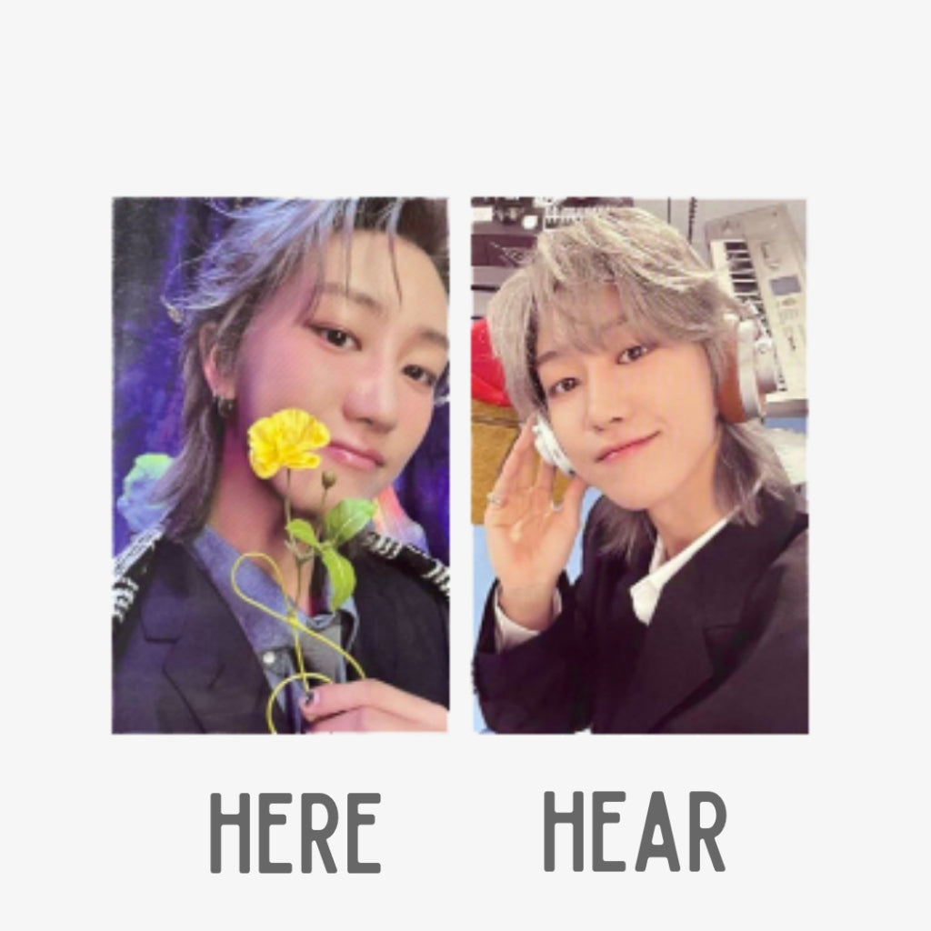 SEVENTEEN 17 IS RIGHT HERE Standard Version (Hear / Here) - Official Concept Photocards (Tingi)