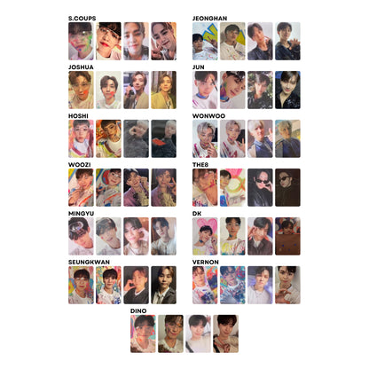 SEVENTEEN Face The Sun Carat Version Official Album Photocards