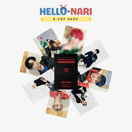 EN- enhypen World Tour: Manifesto Trading Cards