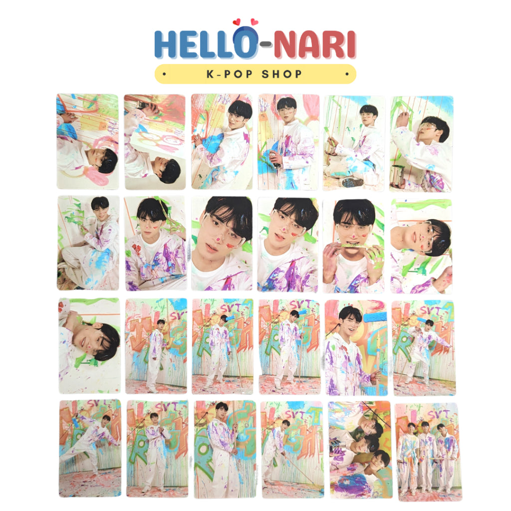 [MINGYU] SEVENTEEN Face The Sun Carat Version Concept Photocards (Sold in pairs)