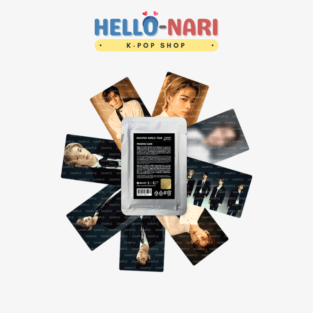 EN- enhypen World Tour: Fate in Seoul Official Trading Cards