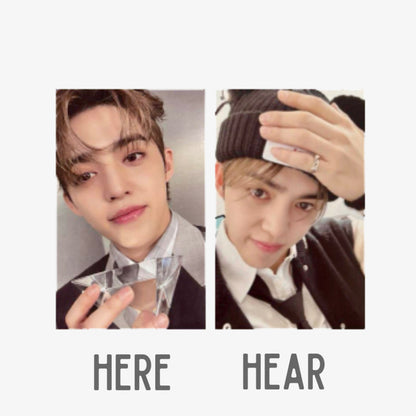 SEVENTEEN 17 IS RIGHT HERE Standard Version (Hear / Here) - Official Concept Photocards (Tingi)